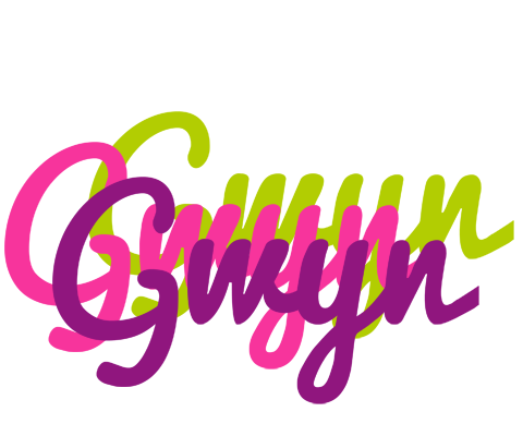 Gwyn flowers logo