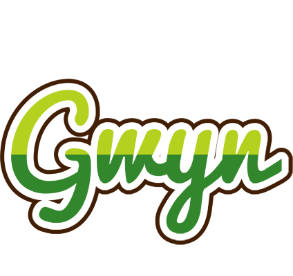 Gwyn golfing logo