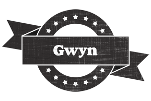 Gwyn grunge logo