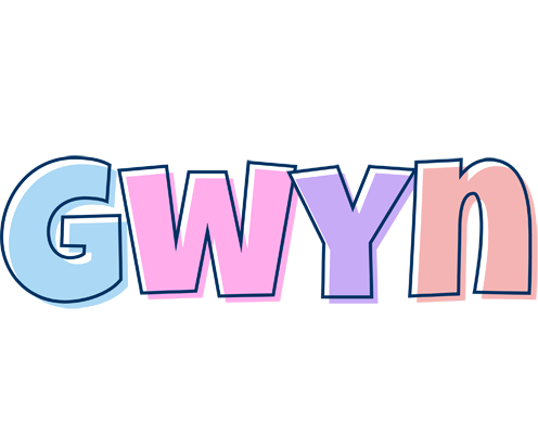 Gwyn pastel logo