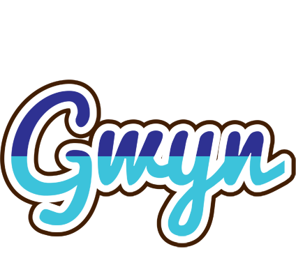 Gwyn raining logo