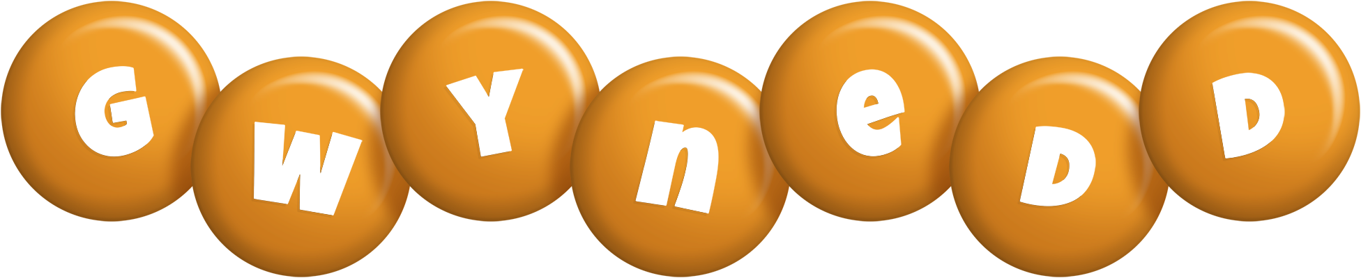 Gwynedd candy-orange logo