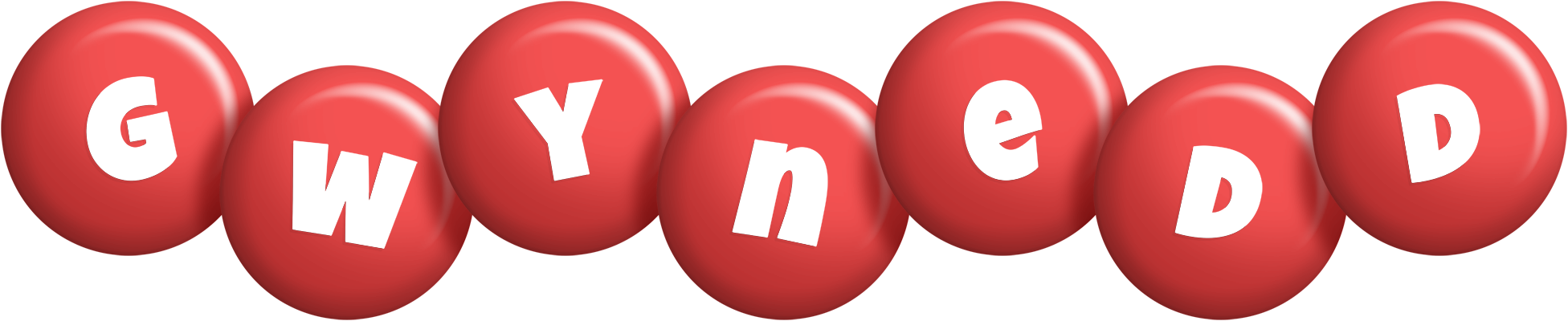 Gwynedd candy-red logo