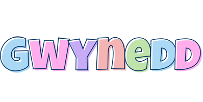 Gwynedd pastel logo