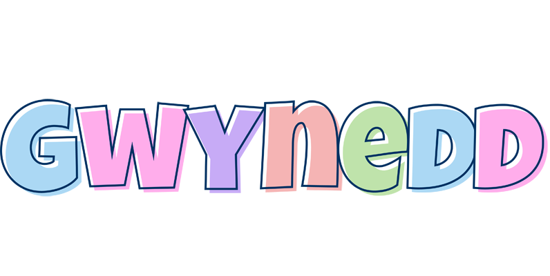 Gwynedd pastel logo