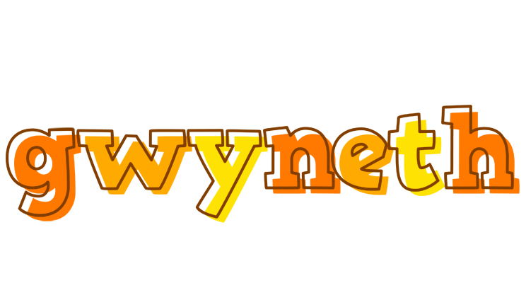Gwyneth desert logo