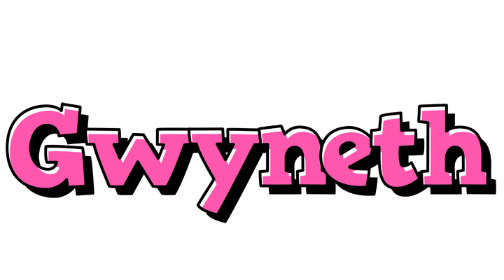 Gwyneth girlish logo