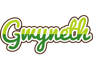 Gwyneth golfing logo