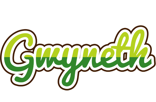 Gwyneth golfing logo