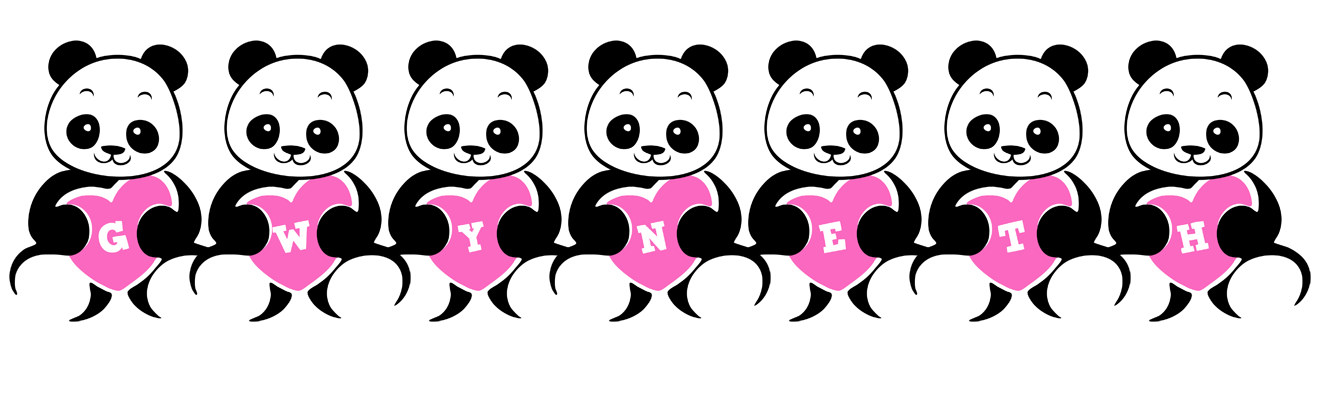 Gwyneth love-panda logo