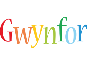 Gwynfor birthday logo