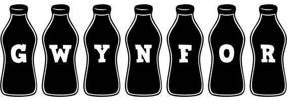 Gwynfor bottle logo