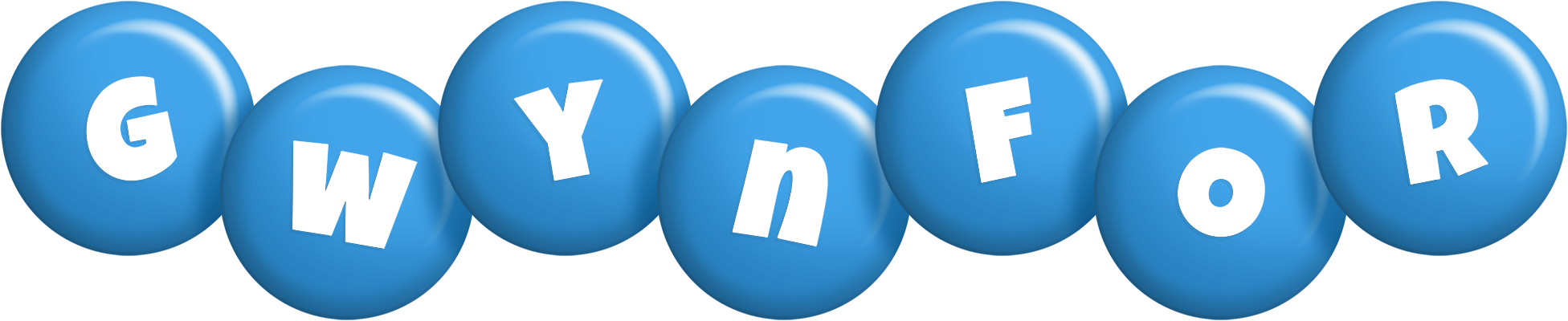 Gwynfor candy-blue logo