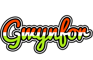 Gwynfor exotic logo