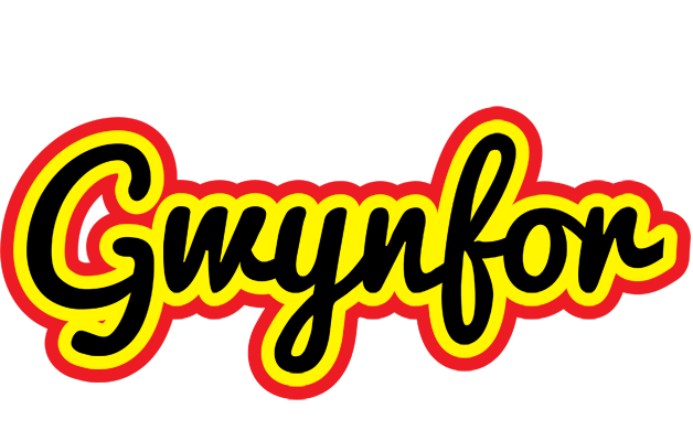 Gwynfor flaming logo