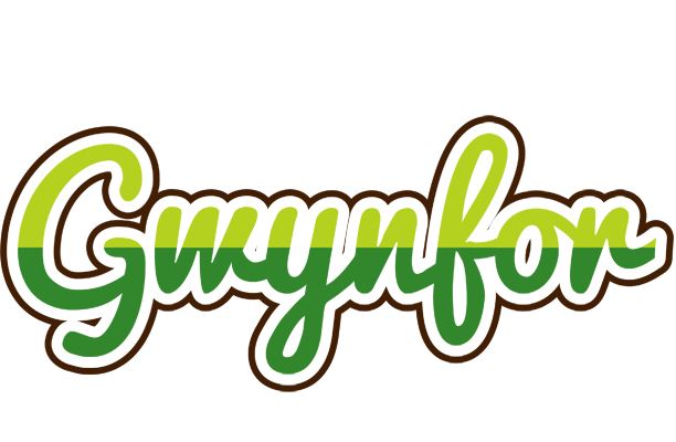 Gwynfor golfing logo