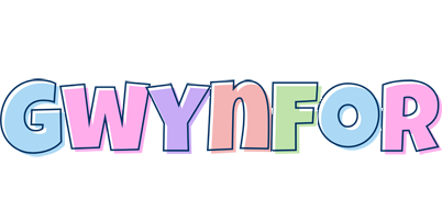 Gwynfor pastel logo