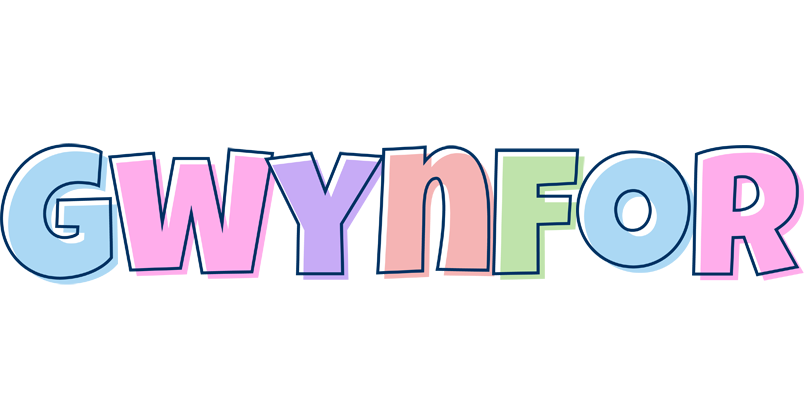 Gwynfor pastel logo