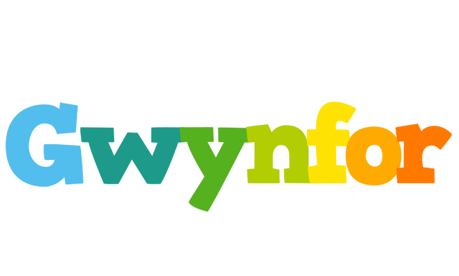 Gwynfor rainbows logo