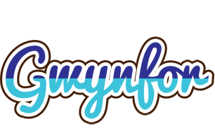 Gwynfor raining logo