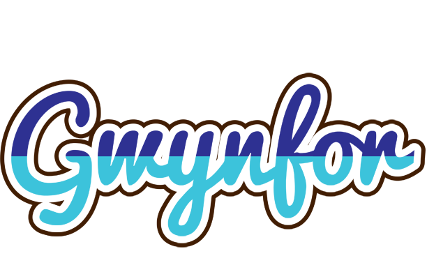 Gwynfor raining logo