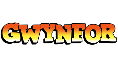 Gwynfor sunset logo