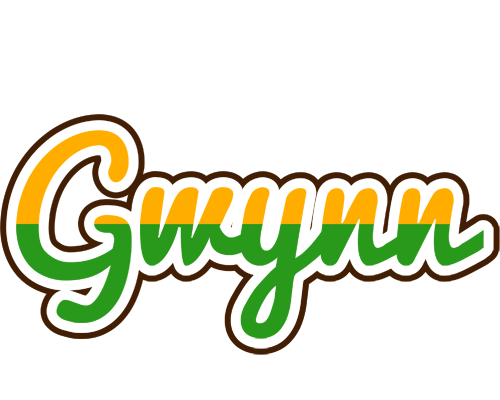 Gwynn banana logo