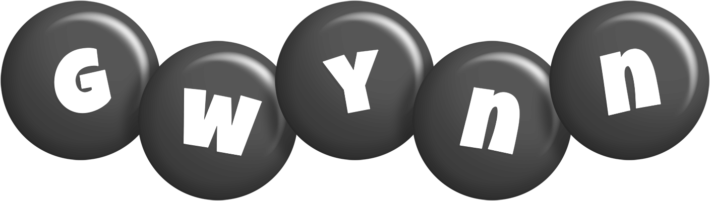 Gwynn candy-black logo