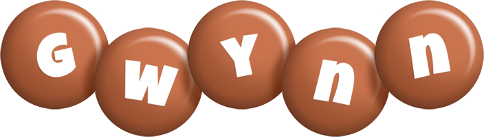 Gwynn candy-brown logo