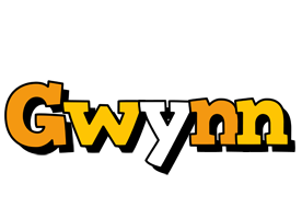 Gwynn cartoon logo