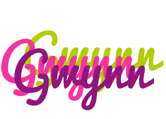 Gwynn flowers logo
