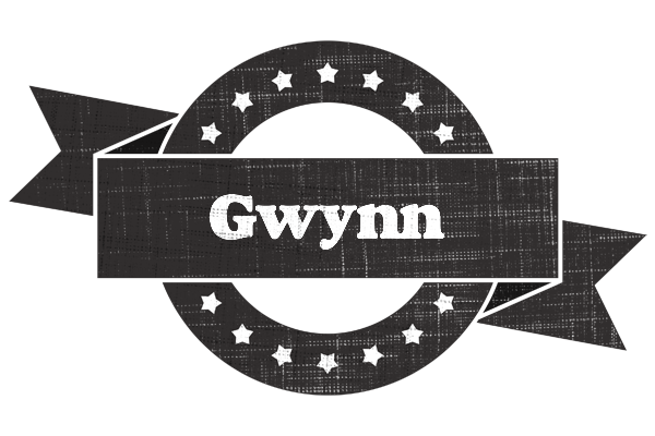 Gwynn grunge logo