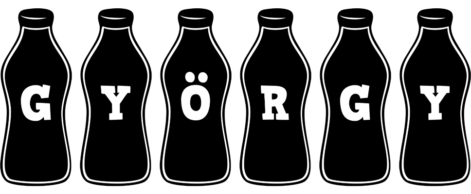 György bottle logo