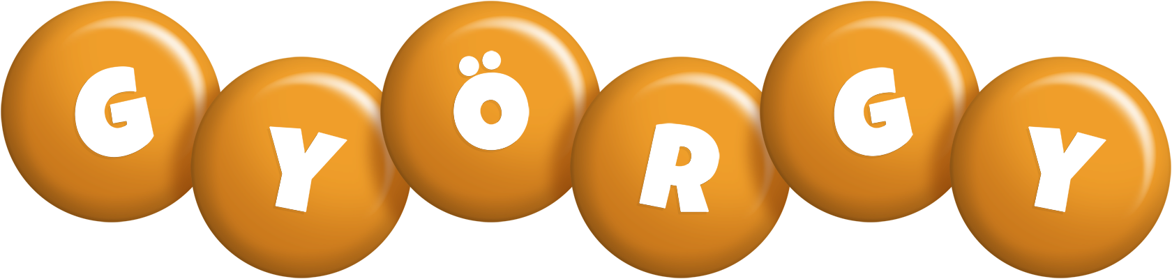 György candy-orange logo