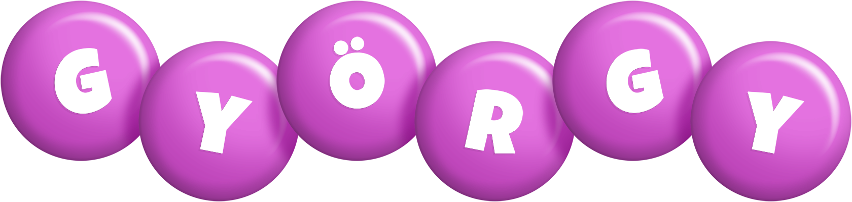 György candy-purple logo