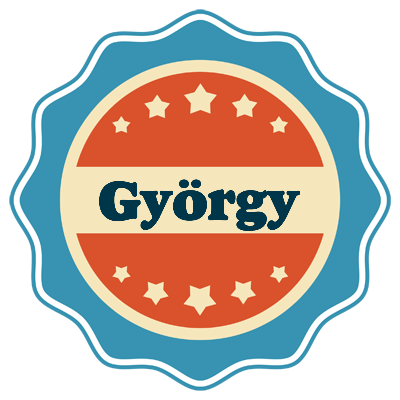György labels logo