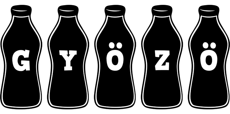 Gyözö bottle logo