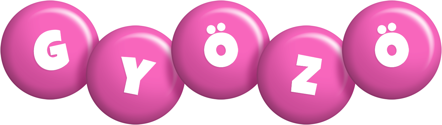 Gyözö candy-pink logo