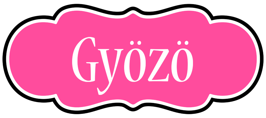 Gyözö invitation logo