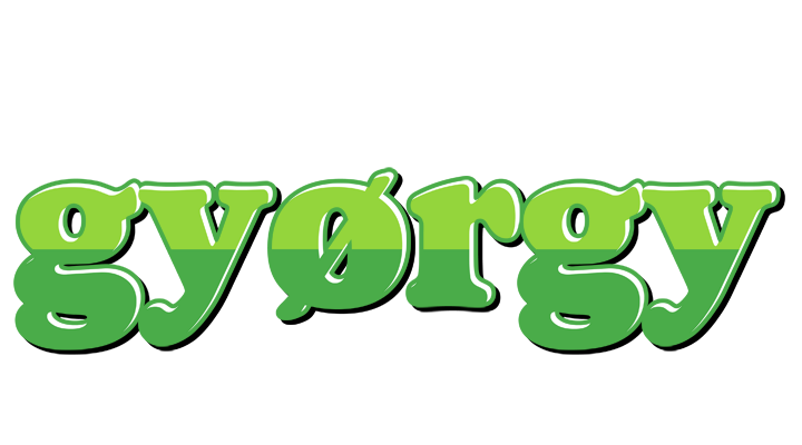 Gyørgy apple logo