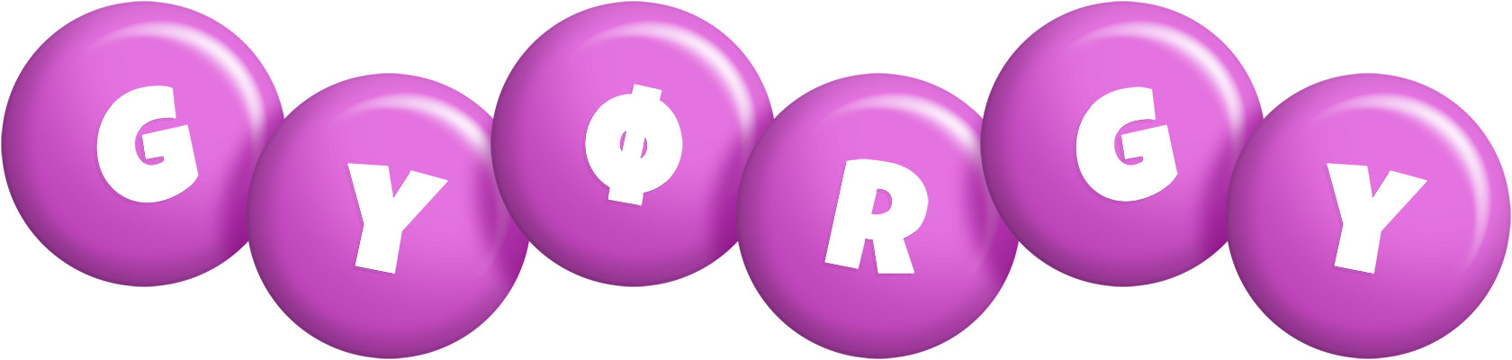 Gyørgy candy-purple logo