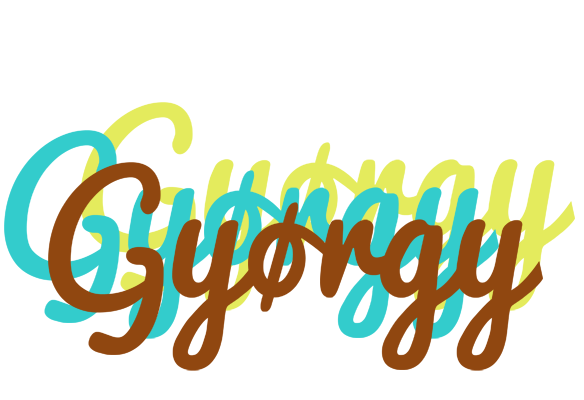 Gyørgy cupcake logo
