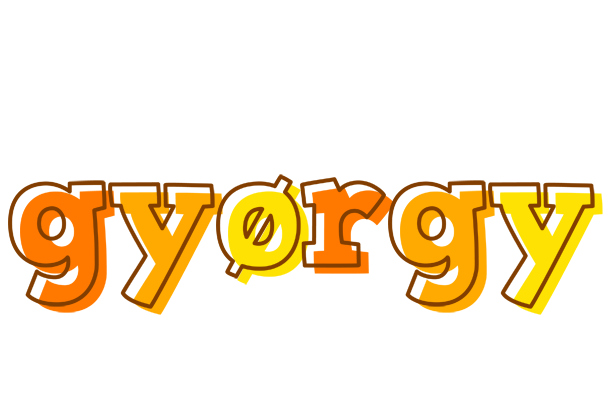 Gyørgy desert logo