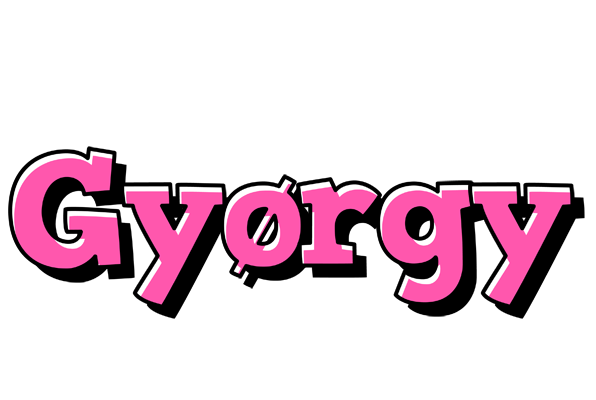 Gyørgy girlish logo
