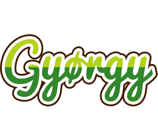 Gyørgy golfing logo