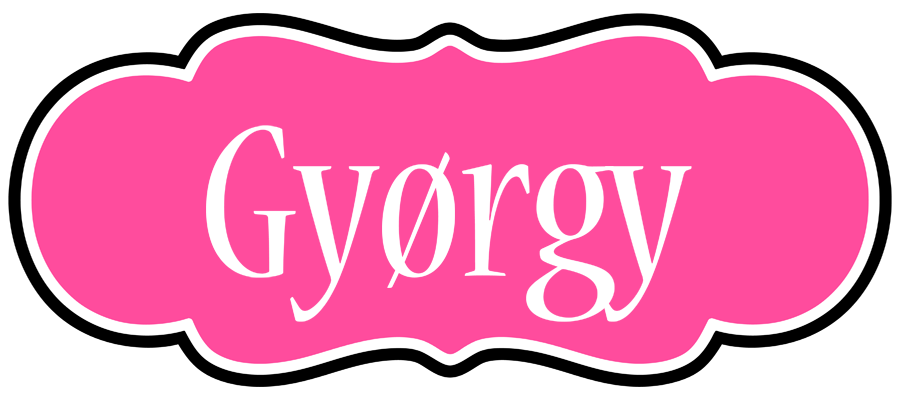 Gyørgy invitation logo