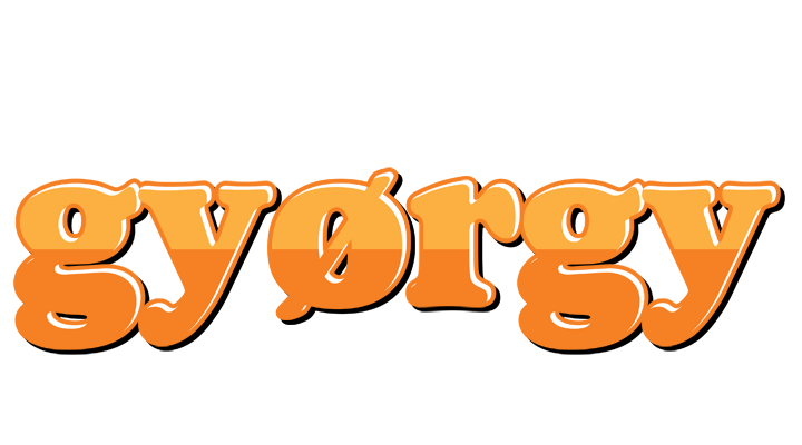 Gyørgy orange logo