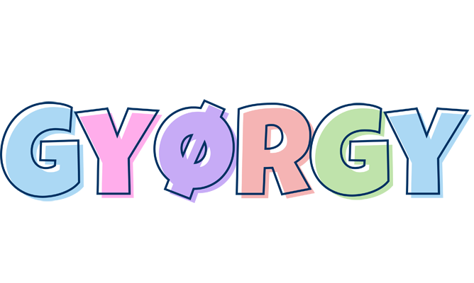 Gyørgy pastel logo