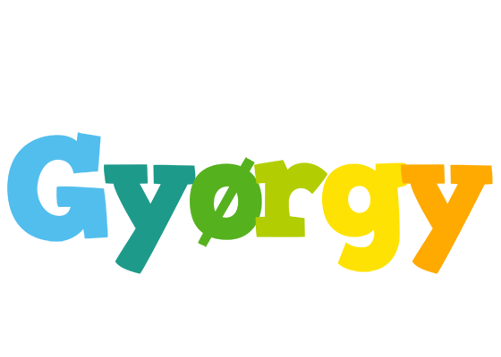 Gyørgy rainbows logo
