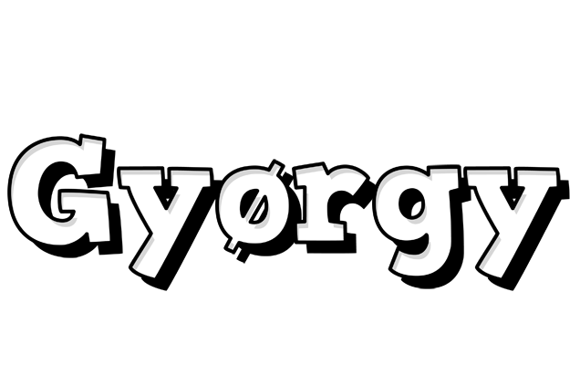 Gyørgy snowing logo